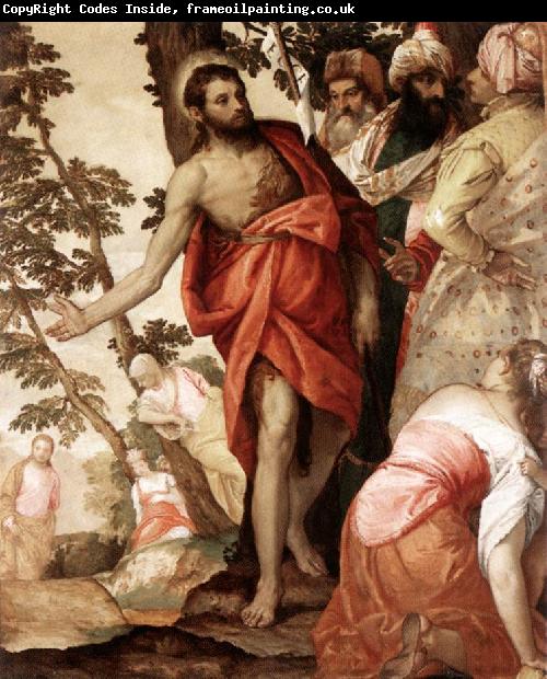 VERONESE (Paolo Caliari) St John the Baptist Preaching  wr